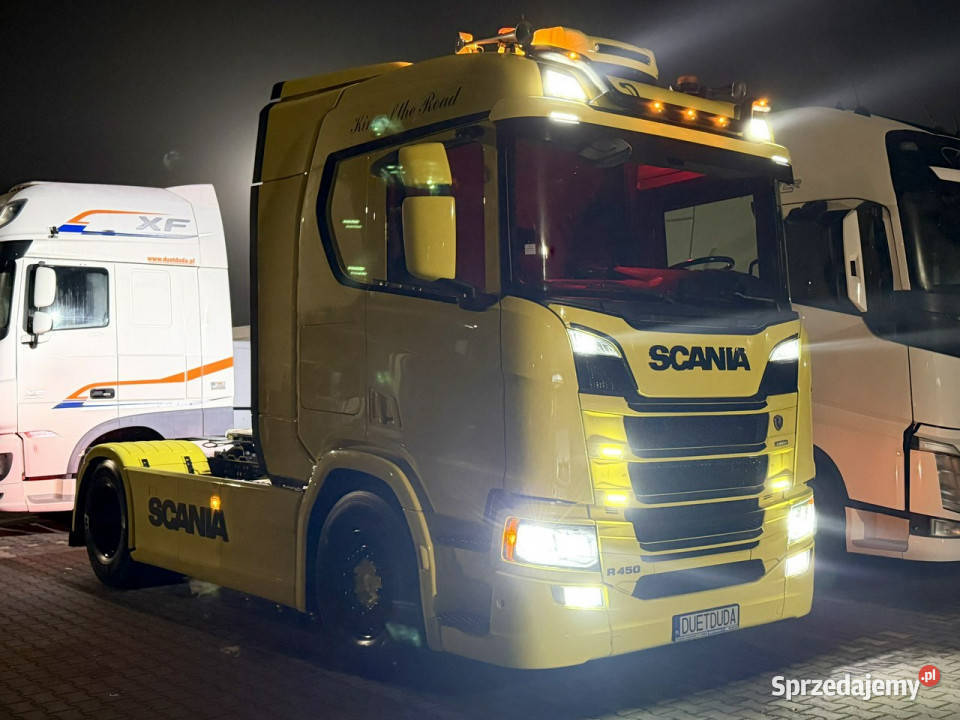 Scania R450 E6 4x2 Standard Niska Kabina Bogato 12742cm3 Widełki sprzedam