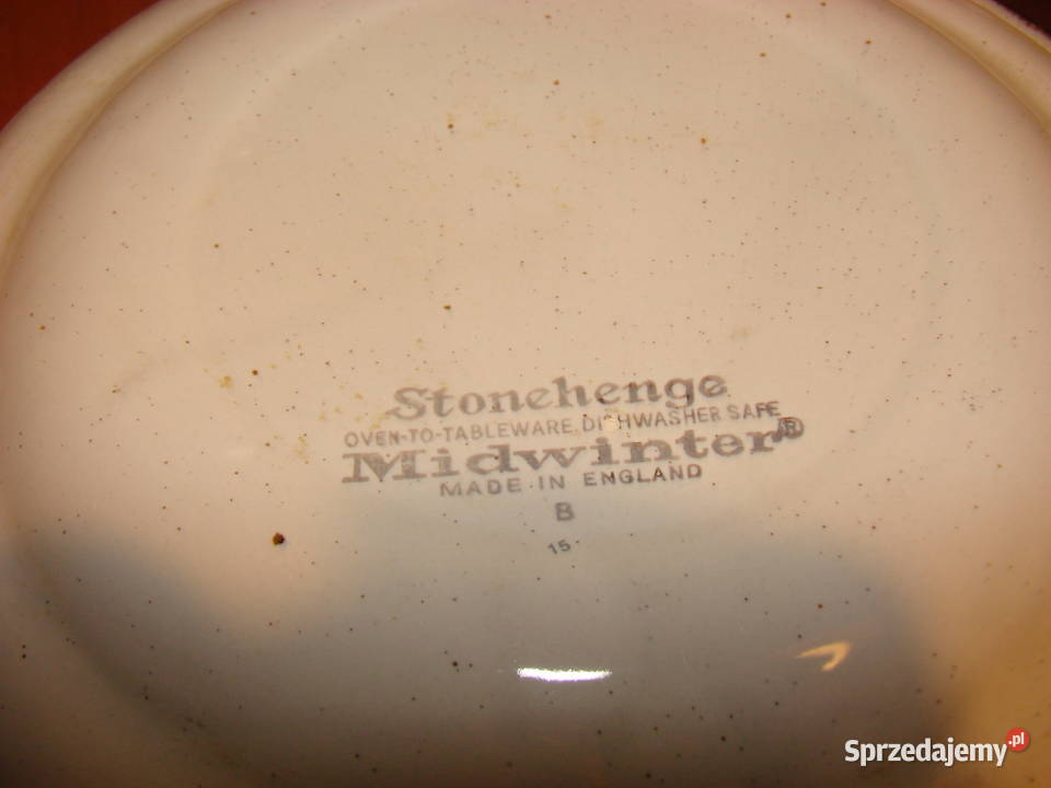 Stonehenge Midwinter talerz płaski kamionka pomorskie Pruszcz Gdański sprzedam