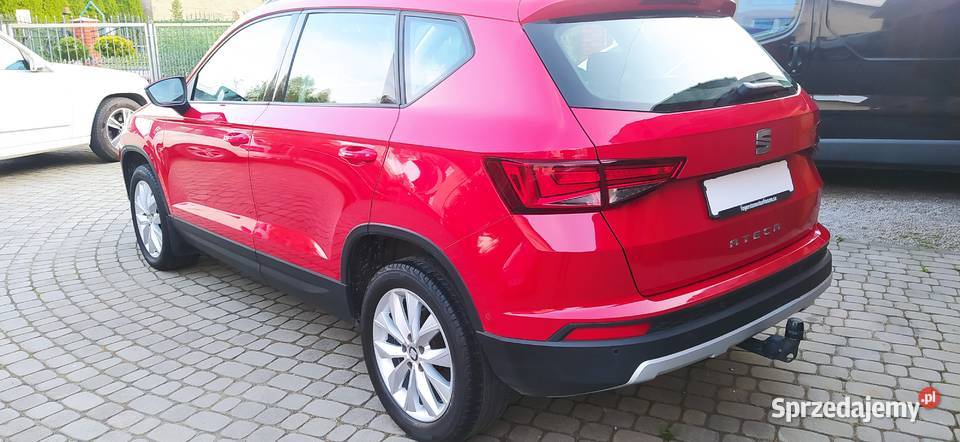 Seat Ateca 16 TDI Bezwypadkowy czerwony Ostrowiec Świętokrzyski sprzedam