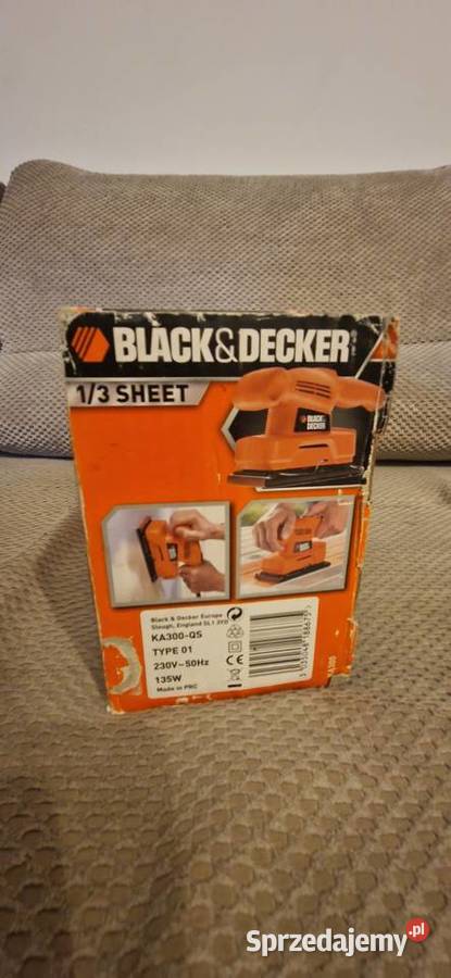 Szlifierka oscylacyjna KA300 Black Decker Kraków