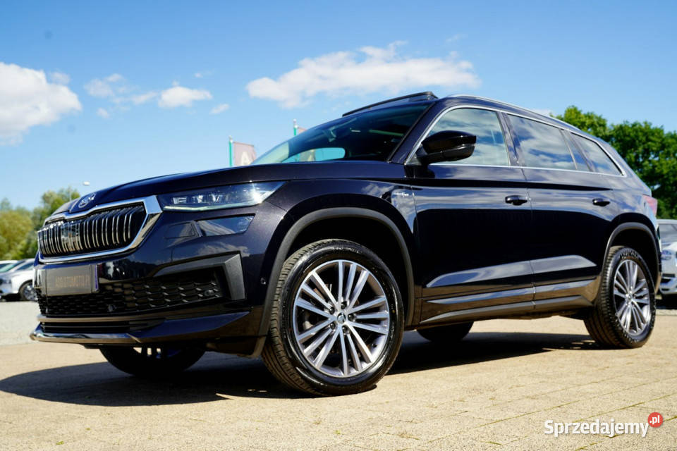 koda Kodiaq LAURINKLEMENT acc kamery 360 ful led regulowane zawieszenie Otmuchów