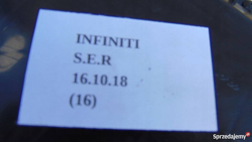 SILNIK WENTYLATOR DMUCHAWY INFINITI QX70 FX50 wentylatory chłodnicy Nowy Tomyśl