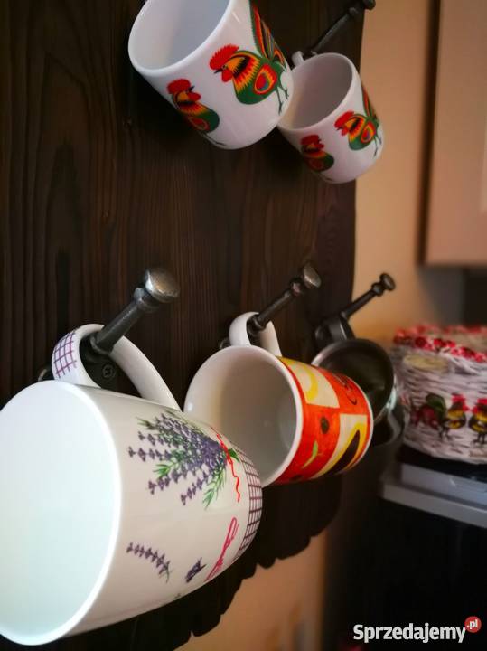 Wieszak drewniany vintage rustykalny loft Krasów sprzedam