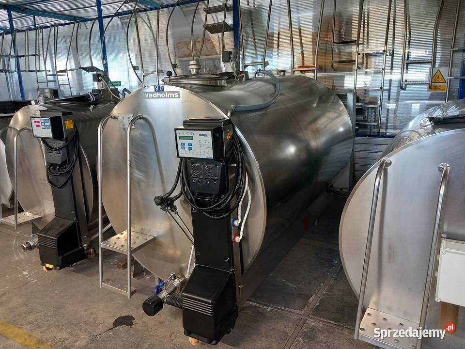 Zbiornik na mleko 2000L Wedholms Schładzalnik Łódź