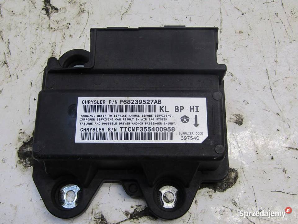 SENSOR MODUŁ STEROWNIK AIRBAG JEEP CHEROKEE KL V sprzedam