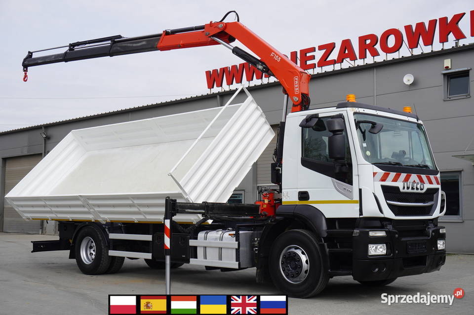 Iveco Stralis 19310 Wywrotka 2stronna Fassi tempomat Wywrotki