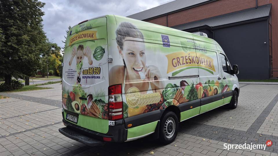 MERCEDES SPRINTER 313 CDI MAXI 2016 CHŁODNIA 130KM śląskie Częstochowa
