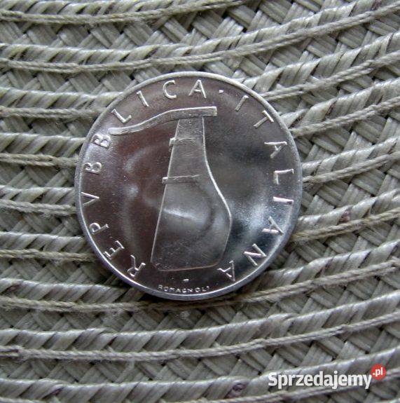 Włochy 5 Lirów 1969r Ładna Kalisz