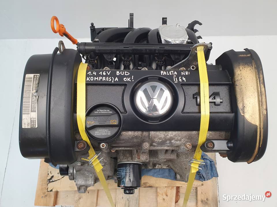 SILNIK KOMPLET VW Caddy III Golf V VI Polo IV 14 Silniki kompletne Rudka