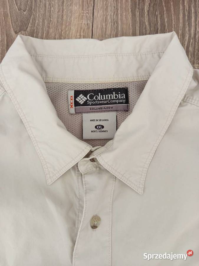 Koszula turystyczna Columbia pomorskie Gdańsk