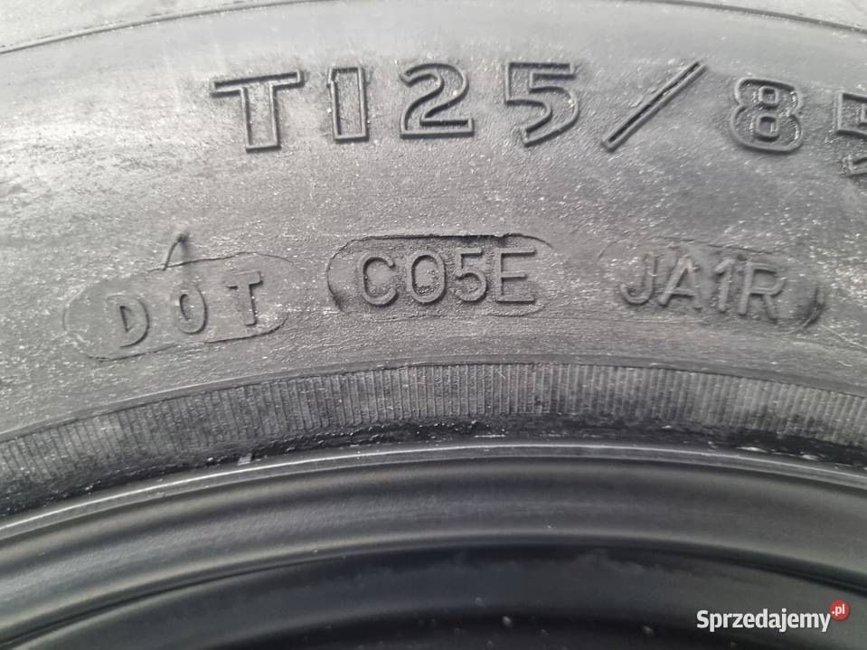 KOŁO DOJAZDOWE Ford C Focus Mk2 II 12585 R16 Chełm