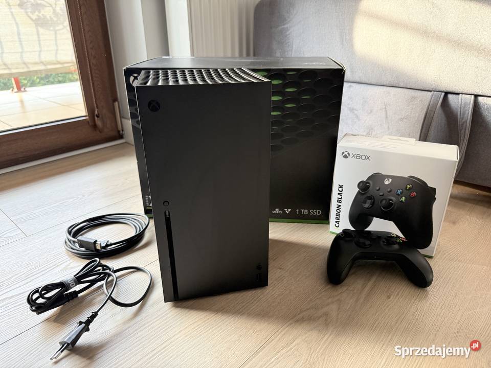 Xbox Series X 1TB KOMPLET 2 PADY NOWA Pod GTA VI Kolno sprzedam
