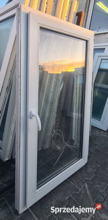 OKNA KacprzaK OKNO PCV 79X152 Używane Plastikowe Siedlce