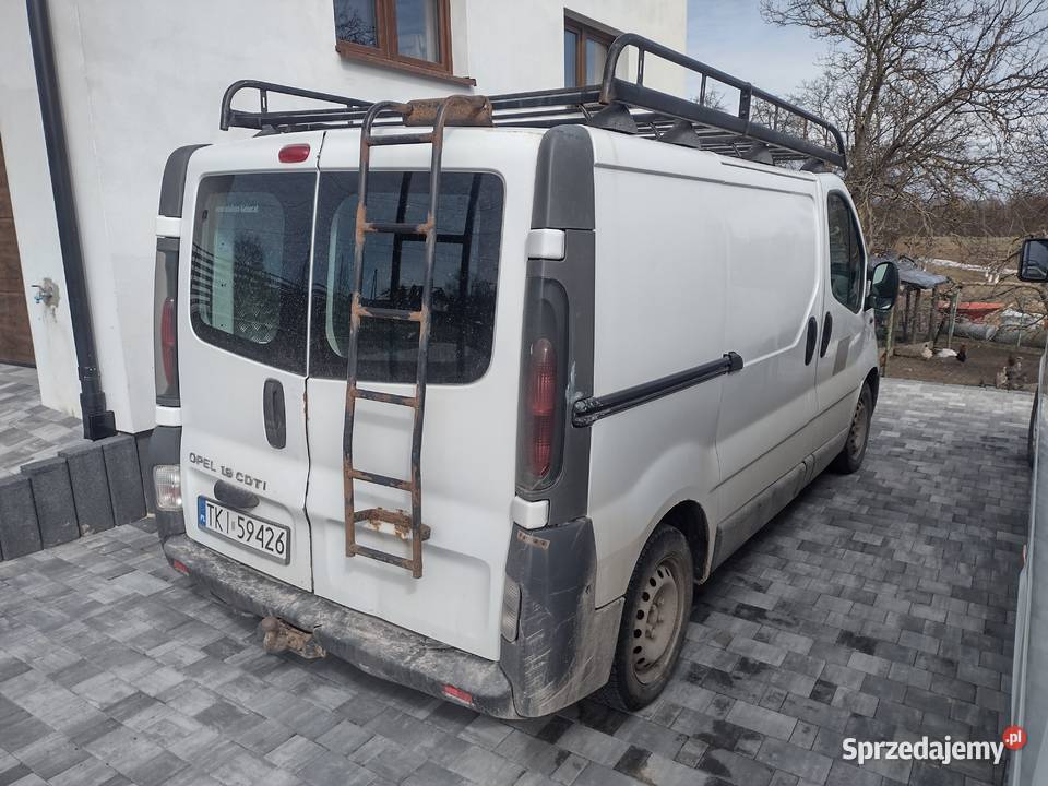 Opel Vivaro nieuszkodzony