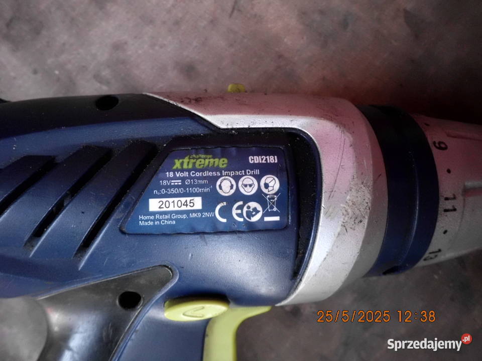 WKRĘTARKA CHALLENGE XTREME CDI218J 18V warmińsko-mazurskie Elbląg