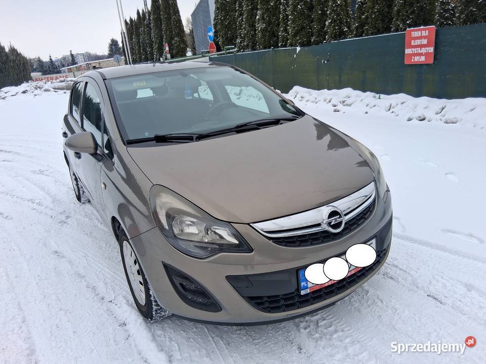 Opel Corsa 2014r 12BLpgKlimaZarej nieuszkodzony Corsa Bełżyce