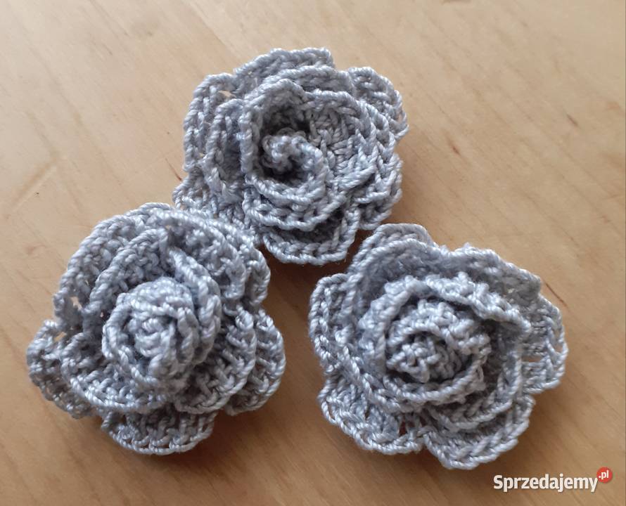 Szydełkowa różyczka Zamość