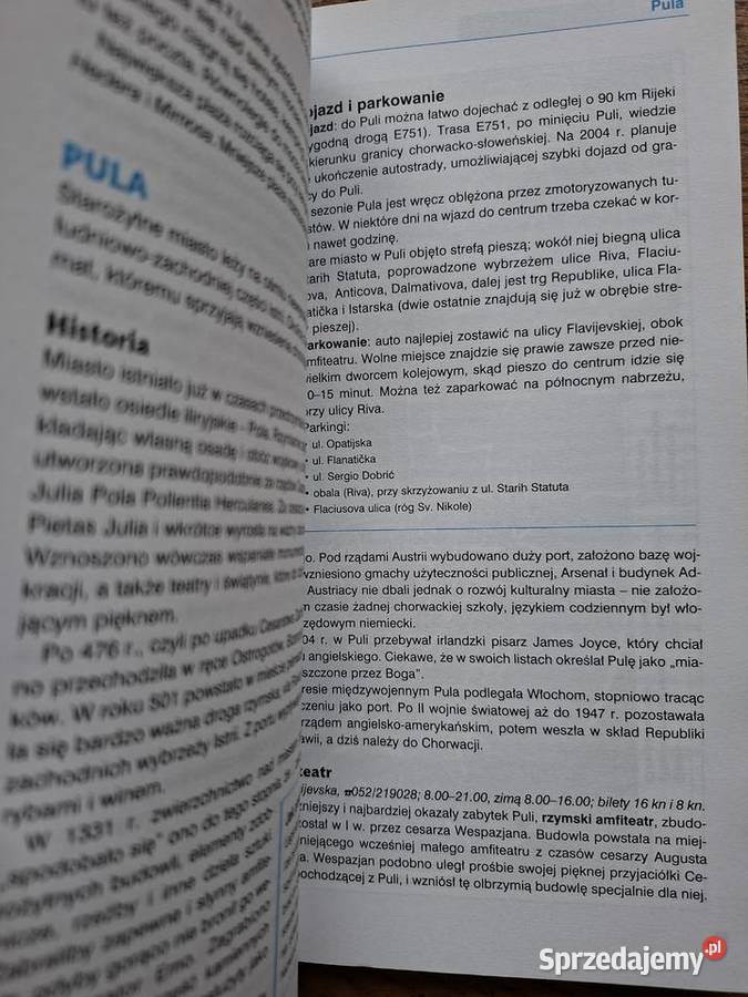 Chorwacja przewodnik zmotoryzowanych Pascal przewodnik Kraków