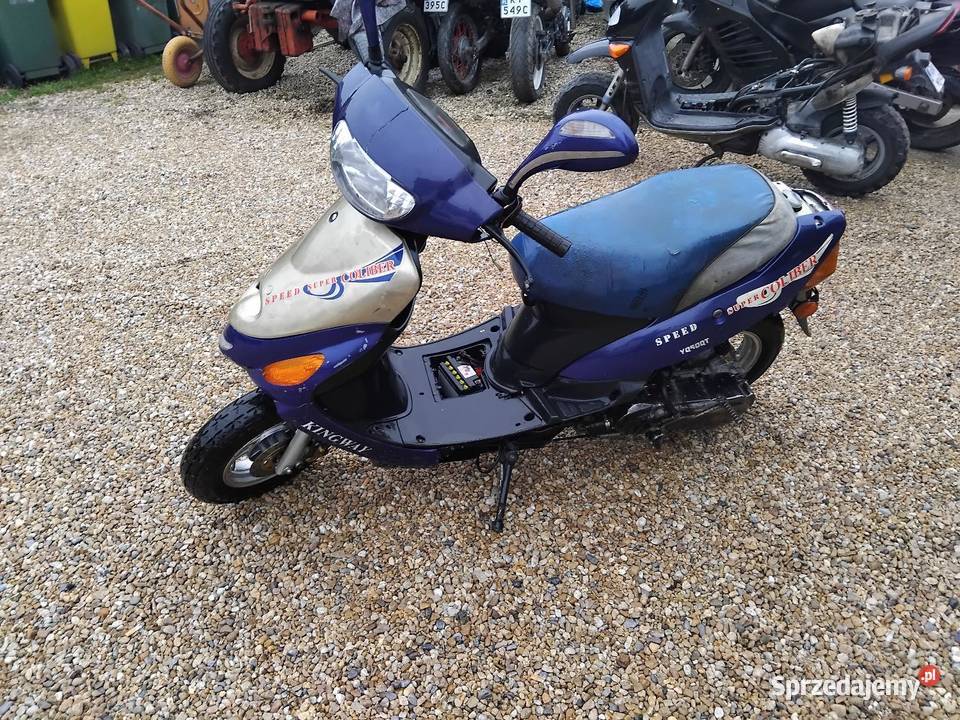 Skuter 50 zarejestrowany małopolskie Konina