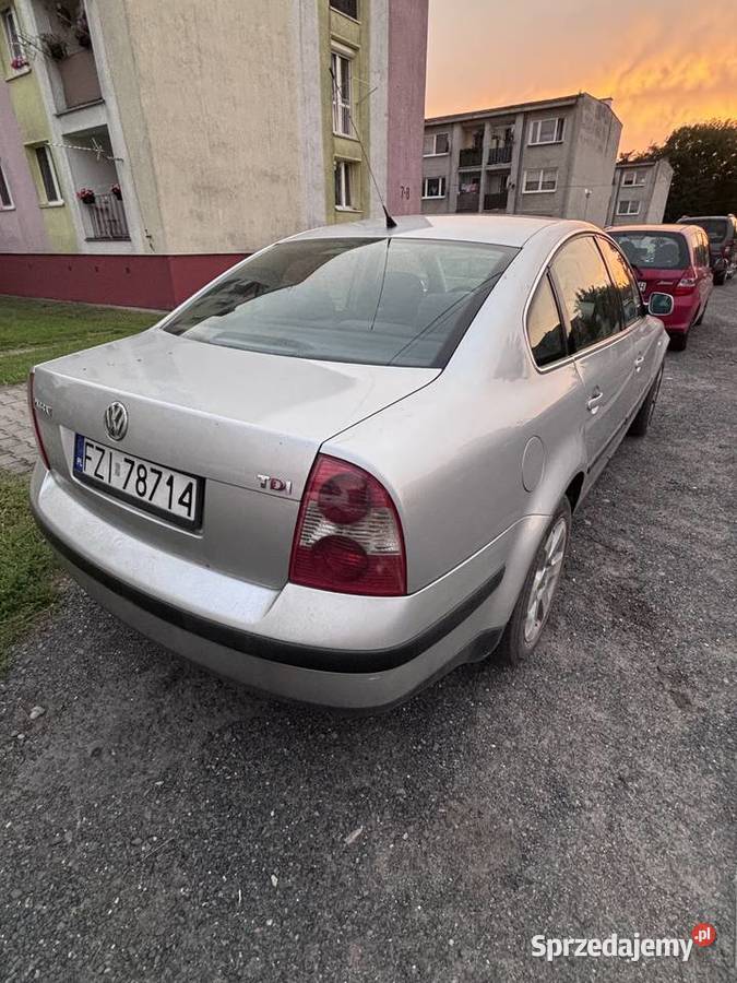 PASSAT B5fl 19 tdi Uszkodzony lubuskie Rzeczyca