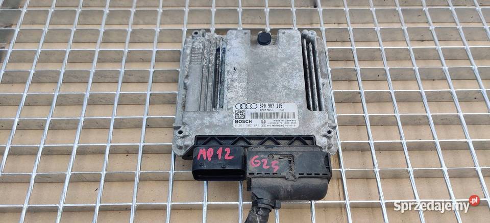 AUDI A3 S3 8P 2006 STEROWNIK MODUŁ ECU 8P0907115 osobowe Czujniki i sterowniki Gliwice