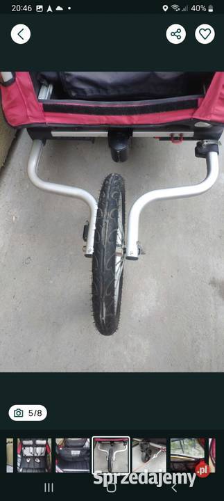 Przyczepka rowerowa Nordic Cab Explorer