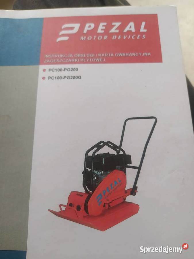 Zagęszczarka Pezal PC100PG200G Czarna Górna
