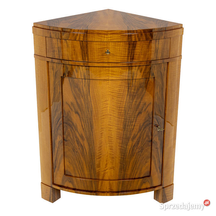 Kątnik Komoda Narożna Biedermeier Orzech Połsyk sprzedam