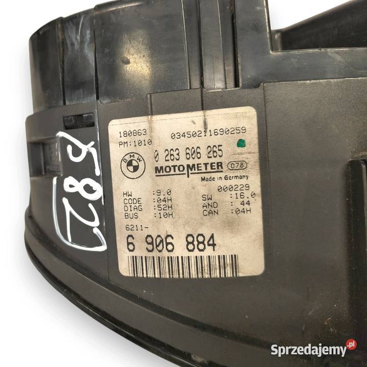 LICZNIK ZEGARY 6906884 BMW E46 20 D Diesel 305 Chełm