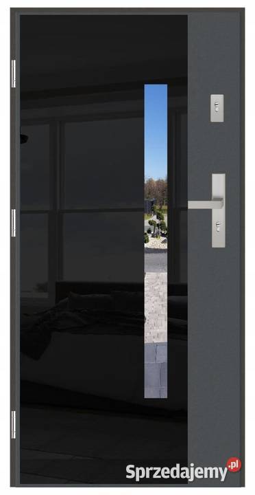 Drzwi wejściowe 72mm SICP GLASS XL PREMIUM Ciemniewo