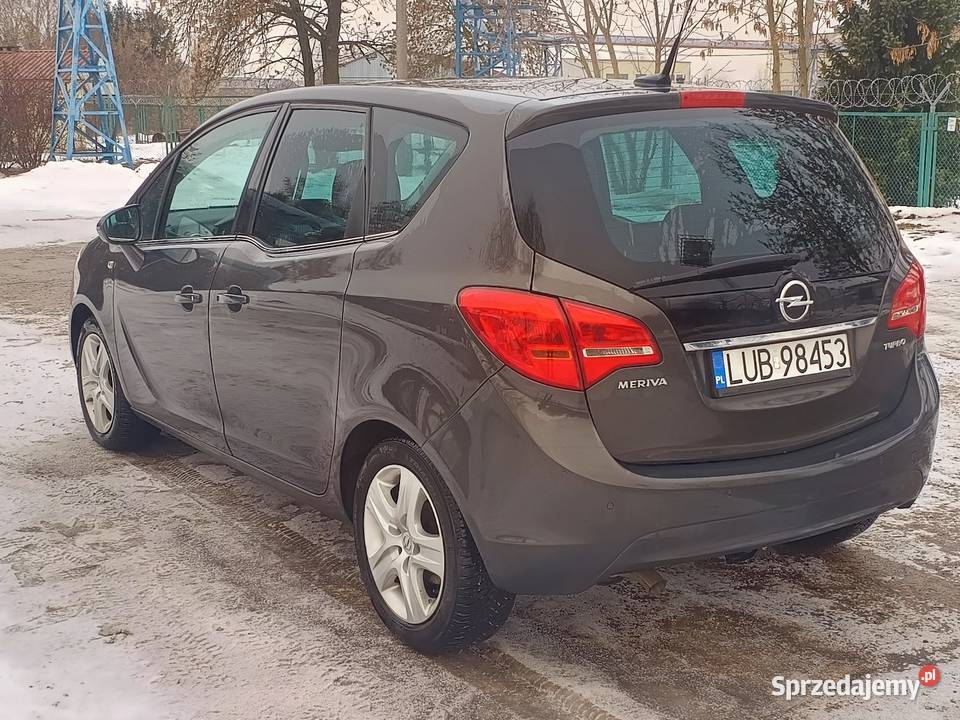 Opel Meriva 14 Turbo 2014 LPG STAG 072025 Nowe 1364cm3