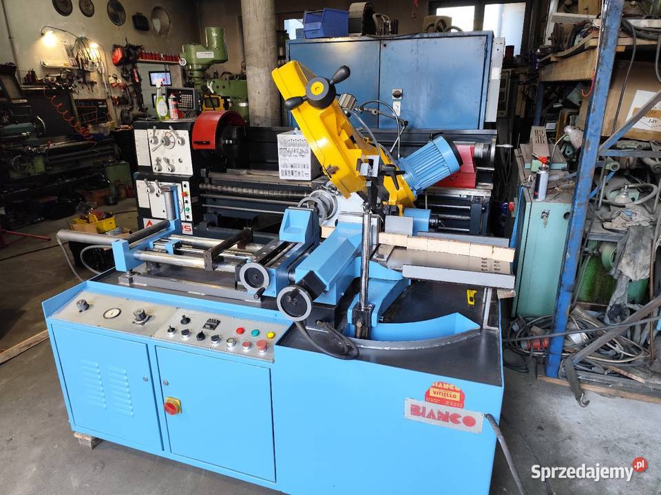 DodaPiła taśmowa automatyczna z podajnikiem Maków Podhalański