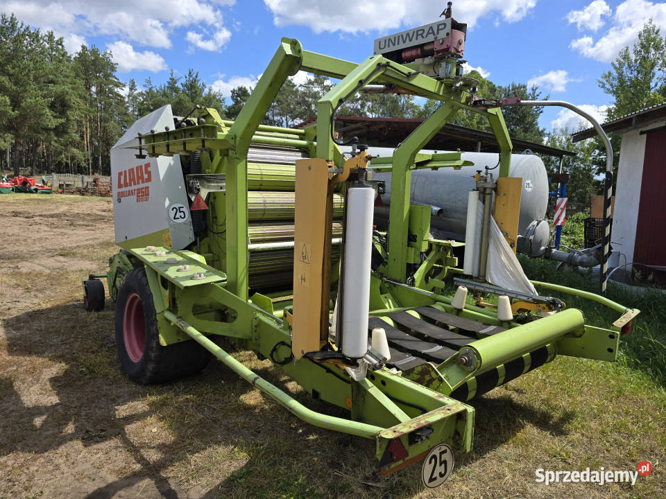 Prasoowijarka CLAAS ROLLANT 250 Roto Cut rotor Claas Owijarki do bel Korpele