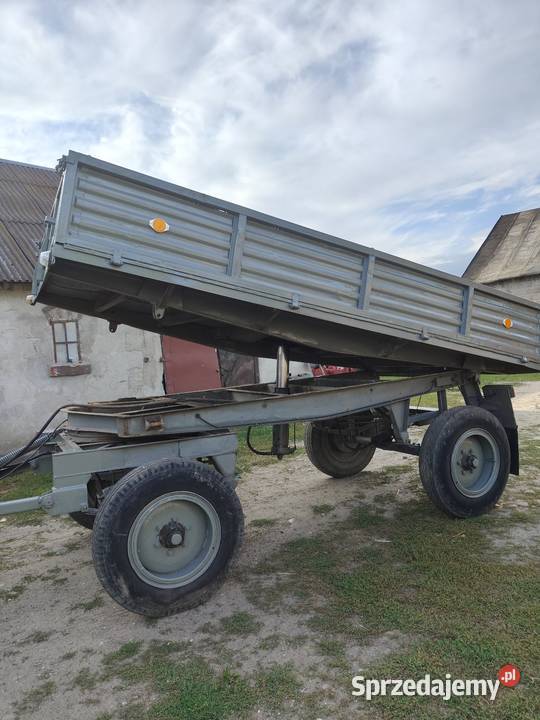 Przyczepa wywrotka d47 w oryginale Przyczepy rolnicze Kuźmy