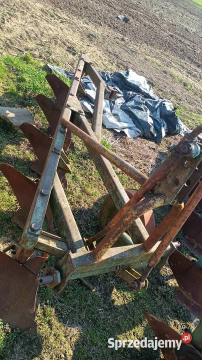 Pług 3 skiby i pług do podorywki 5 skib wielkopolskie Śmigiel