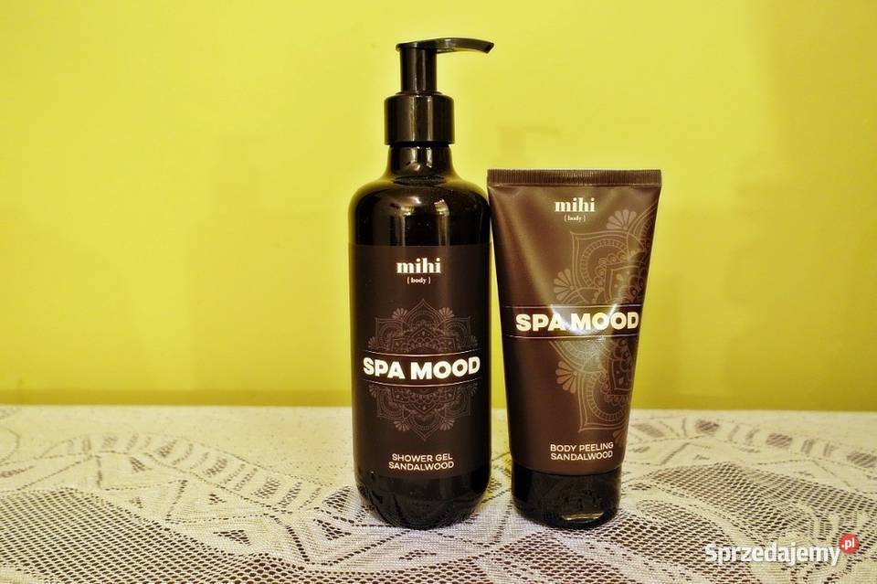 Zestaw żel pod prysznic peeling Spa Mood Mihi Kraków