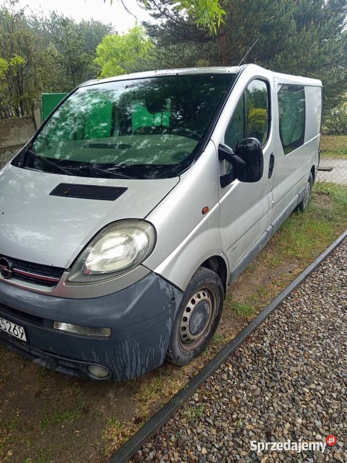 Opel Vivaro brygadowka 25 dci diesel lubelskie Kock