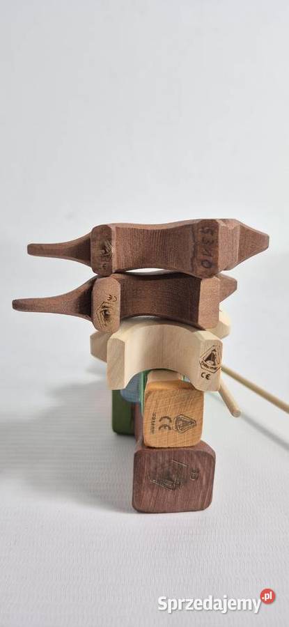 Wielki Zestaw Drewnianych Figurek OSTHEIMER 23 Biłgoraj