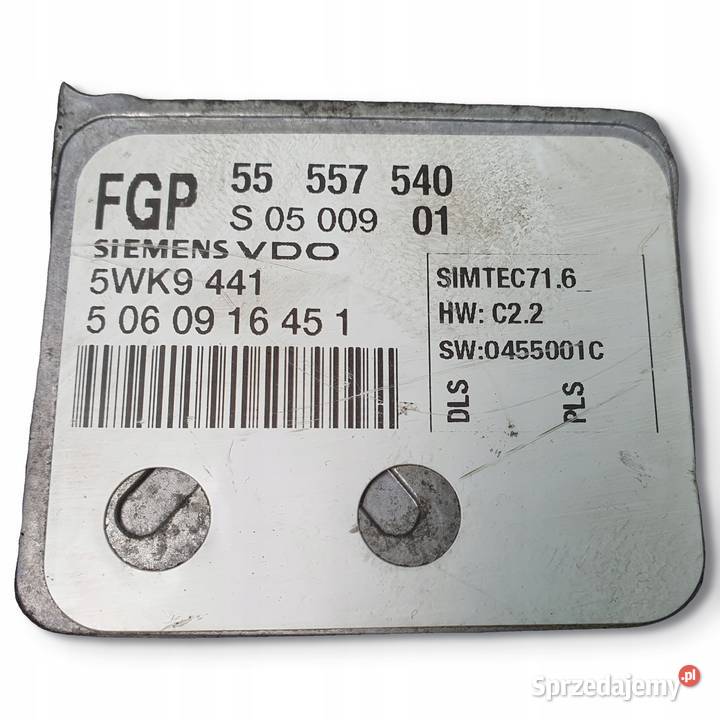 STEROWNIK SILNIKA Opel Vectra C 18 16V komputer Chełm