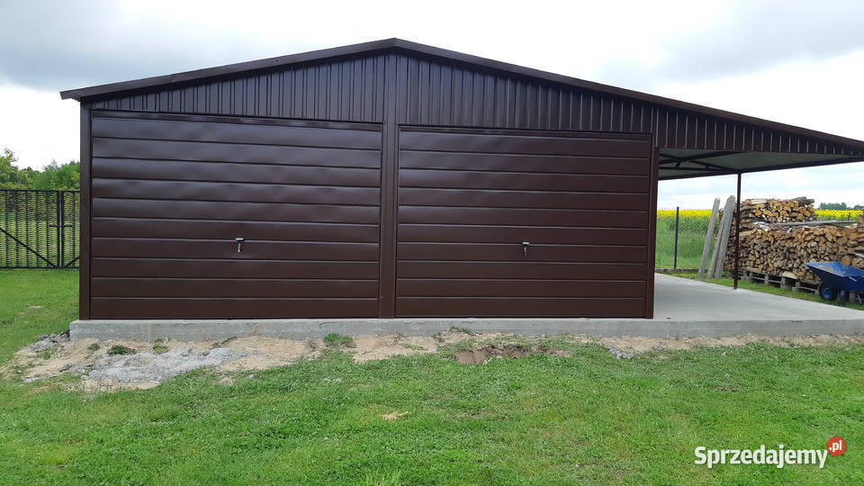 Garaż Blaszany 9x6 Garaże Blaszane Wiata Wołomin