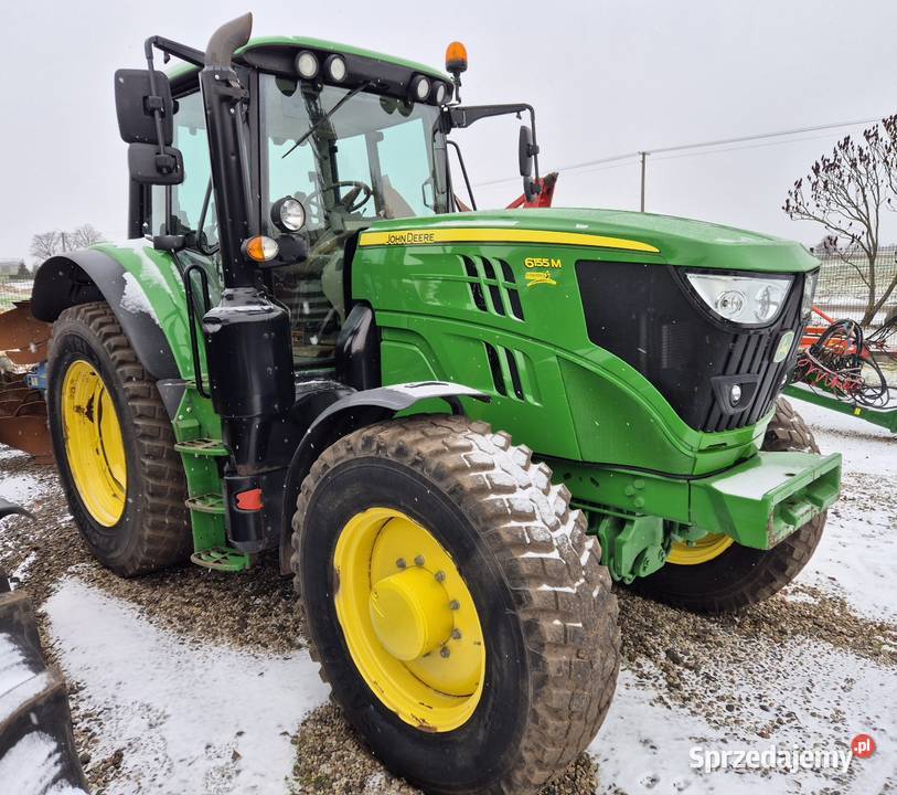 John Deere 6155M nie pracował w rolnictwie Dziwie