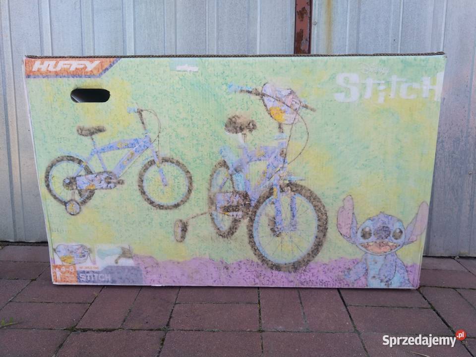 NAJTANIEJ Rower Dziecięcy STITCH 16 40 Niebieski Dziecięce Zabrze