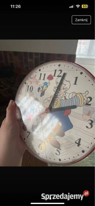 Zegar ścienny do pokoju dziecięcego vintage ścienny Legnica