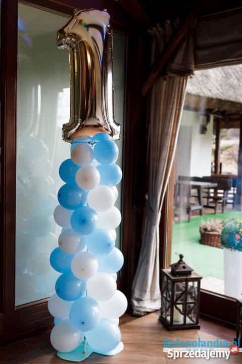 Balony na roczek balony z helem pierwsze urodzin Pozostałe Dla Dziecka śląskie Katowice