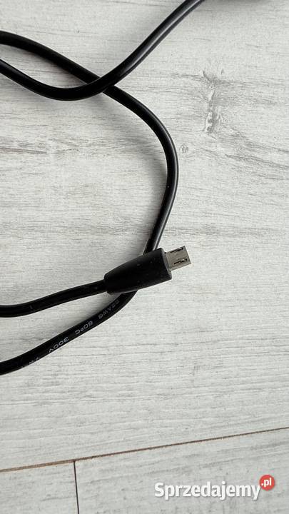 NOWY Kabel USB Micro USB czarny Ładowanie i Dane Łódź
