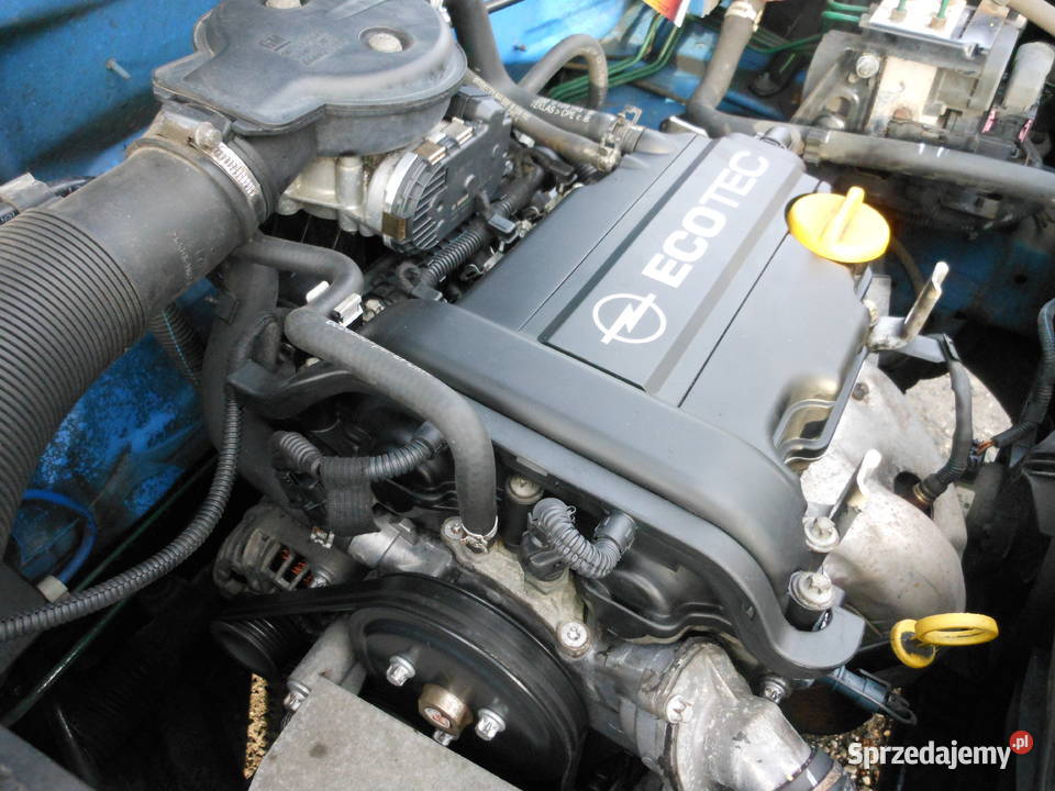 Opel Corsa C 10 2001 uszkodzony silnik KOŚCIAN 973cm3 Kościan