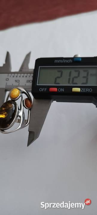 Pierścionek Bursztyn Białystok