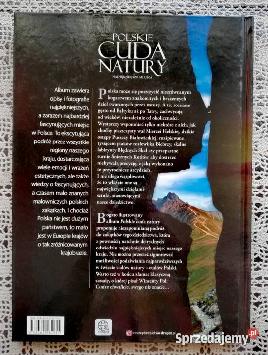 Cuda natury Polski przyrody 4 albumy komplet