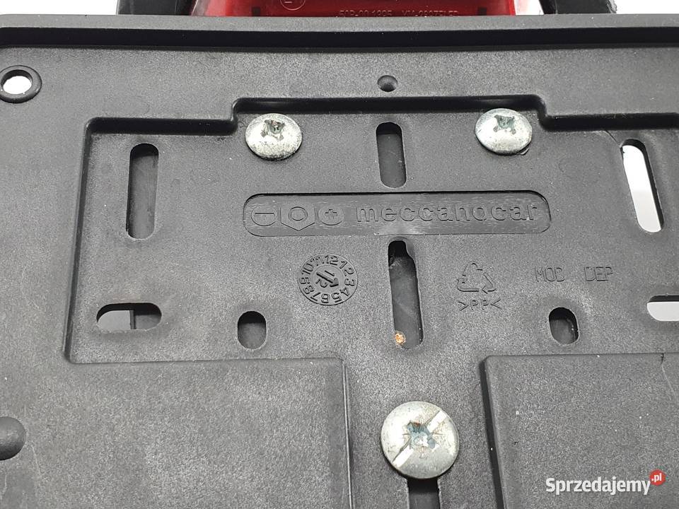 Mocowanie Tablicy Rej Lampa Tyl Honda Ktm Suzuki Łódź