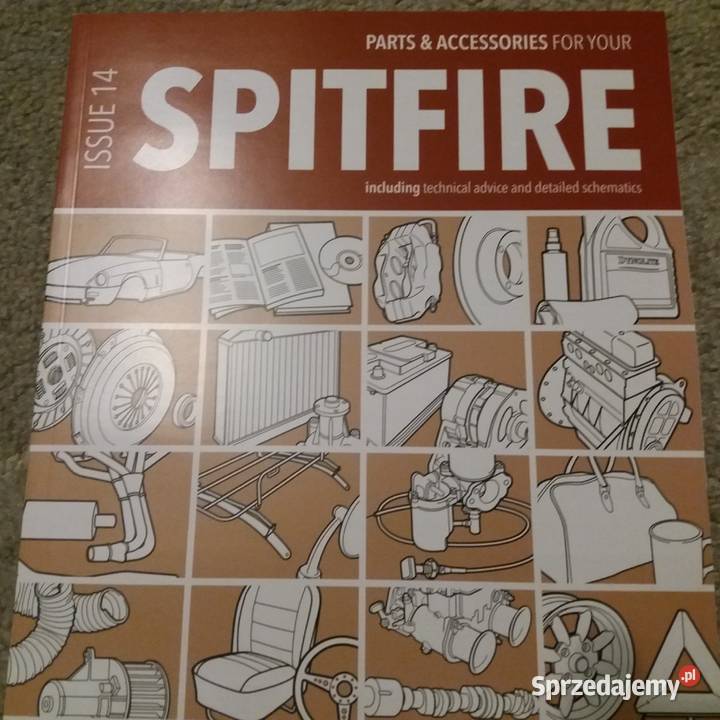 Katalog części schematy Triumph Spitfire Głogów sprzedam